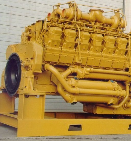 Części zamienne silnika CAT 3516 z maszyn budowlanych